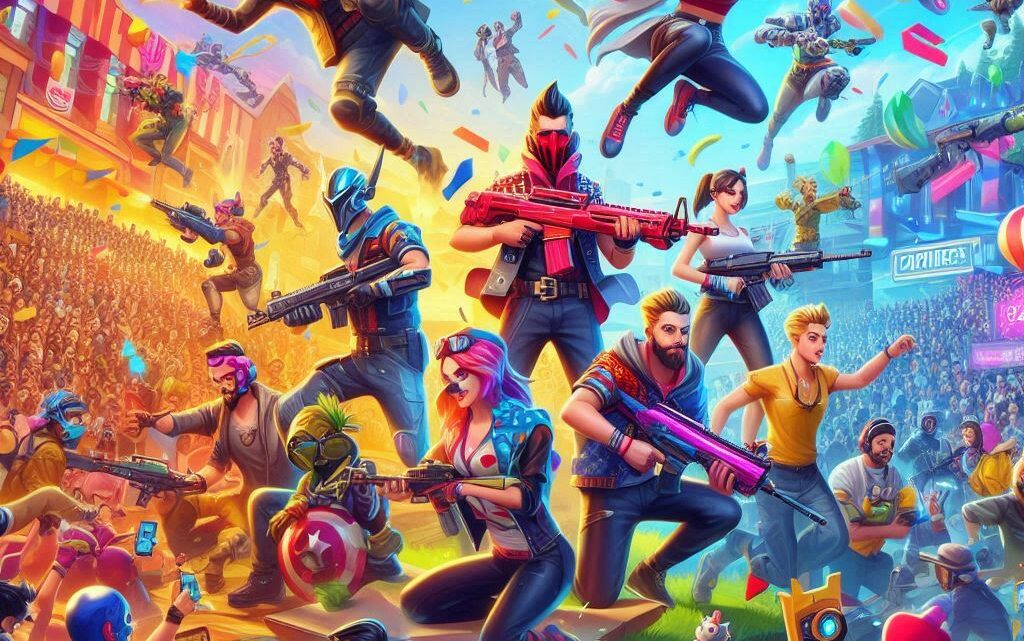 Game battle royale cross-platform